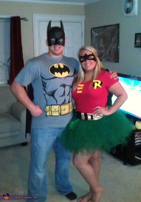 Batman and Robin Couple Halloween Costume