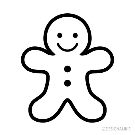 Gingerbread Man Clipart