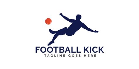 Football Kick Logo Design by IKAlvi | Codester