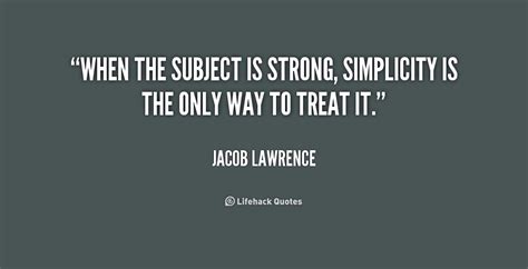 Jacob Lawrence Quotes. QuotesGram