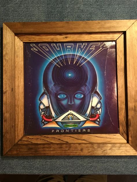 Journey Frontiers Custom Framed Album Cover