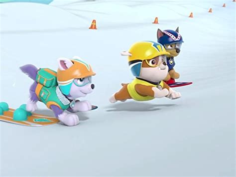 "PAW Patrol" Pups Save a Snowboard Competition/Pups Save a Chicken of ...