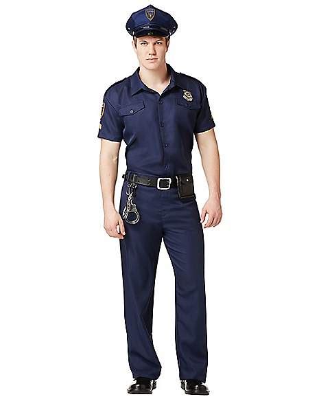 Adult Police Officer Costume - Deluxe - Spirithalloween.com