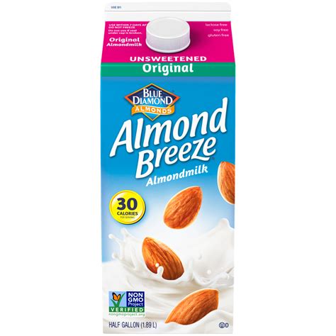 Almond Breeze Almondmilk, Original, Unsweetened-Hero