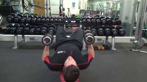 Dumbbell Tricep Press For Muscle Mass & Strength in The Arms - YouTube