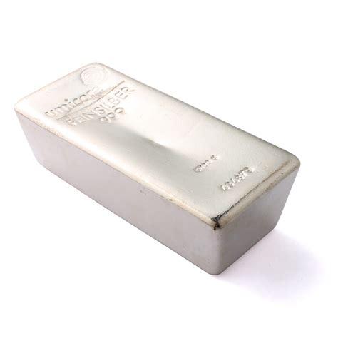 5 KG Silver Bar | Buy Silver Bullion Bars - Gold Bullion Co