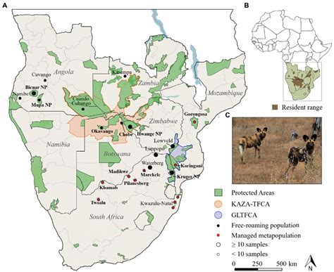 African Wild Dog Habitat Maps