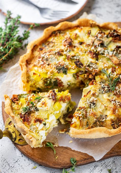 Vegetarian Quiche | One of The Best Vegetarian Breakfast Recipes