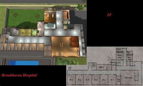 Mod The Sims - Brookhaven Hospital from Silent Hill 2 + Silent Hill 3