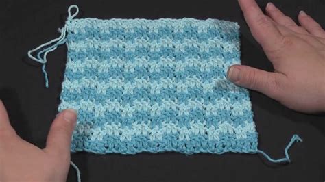 How to Crochet: The Leaping Stripes and Blocks Blanket - YouTube