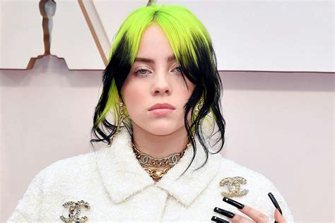 Billie Eilish Responds to Fans Making Fun of Her Green Hair