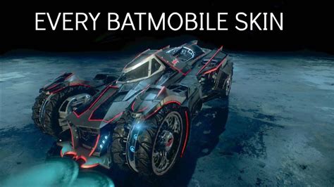 Batman Arkham Knight Batmobile Skins