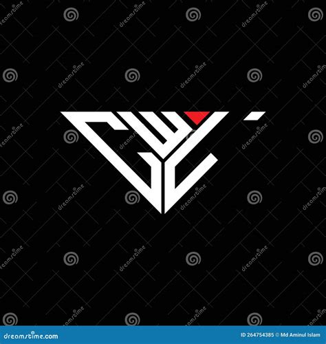 CWL Letter Logo Creative Design with Vector Graphic, Stock Vector ...