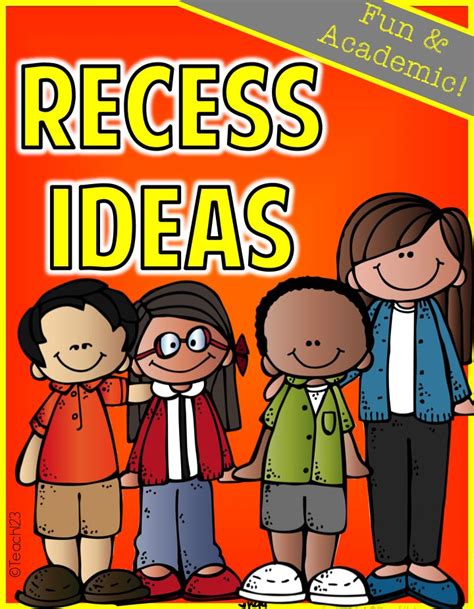 Recess Ideas: Fun and Academic - Tuesday Teacher Idea | School recess, Teaching elementary ...