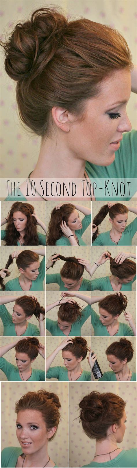 18 Pretty Simple Bun Hairstyles Tutorials 2025 - Pretty Designs