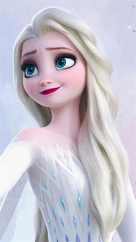 [100+] Frozen 2 Elsa White Dress Wallpapers | Wallpapers.com