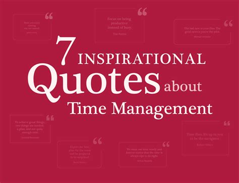 7 Inspiring Time Management Quotes