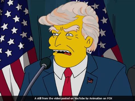 When The Simpsons Rejected Donald Trump