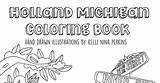 Kelli Nina Perkins Iconic Holland Michigan Coloring Pages sketch template