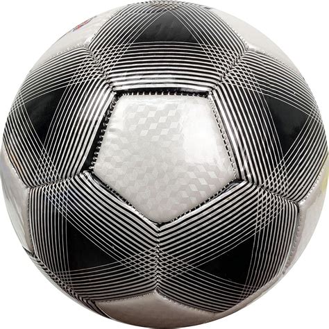 Icon Sports Compatible to Real Madrid Soccer Ball (Size 5), Licensed Real M. White/Black Ball #5