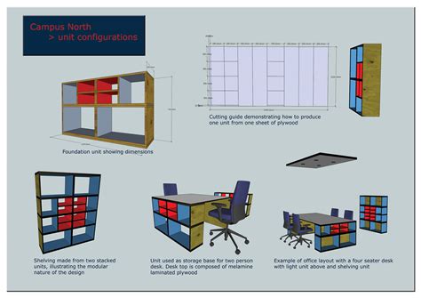 Modular office unit on Behance