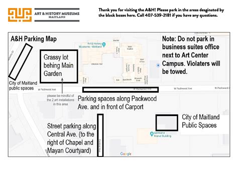 parking map 2018 – A&H – Art & History Museums Maitland