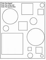 Printable Shapes Coloring Pages sketch template