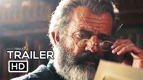 THE PROFESSOR AND THE MADMAN Official Trailer (2019) Mel Gibson, Sean ...