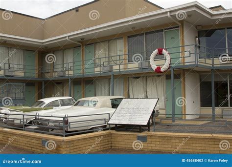 Site of MLK Assassination editorial photography. Image of rights - 45688402