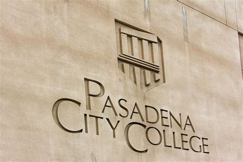 Pasadena City College Logo and Sign Photograph by Ken Wolter - Pixels