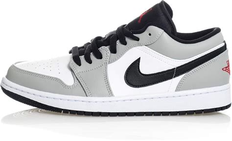 Nike Mens Air Jordan 1 Low Light Smoke Grey - 553558 030 - Smoke Grey ...