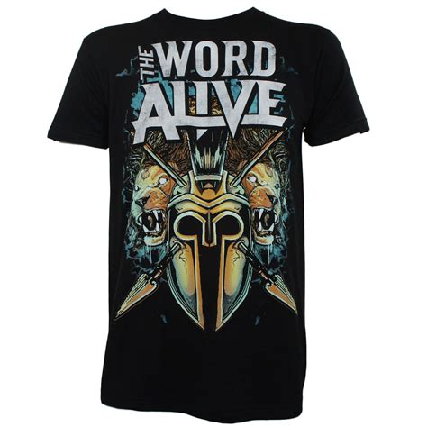 The Word Alive T-Shirt- Start Living - Merch2rock Alternative Clothing