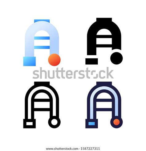 Walker Logo Icon Design Four Style Stock Vector (Royalty Free ...