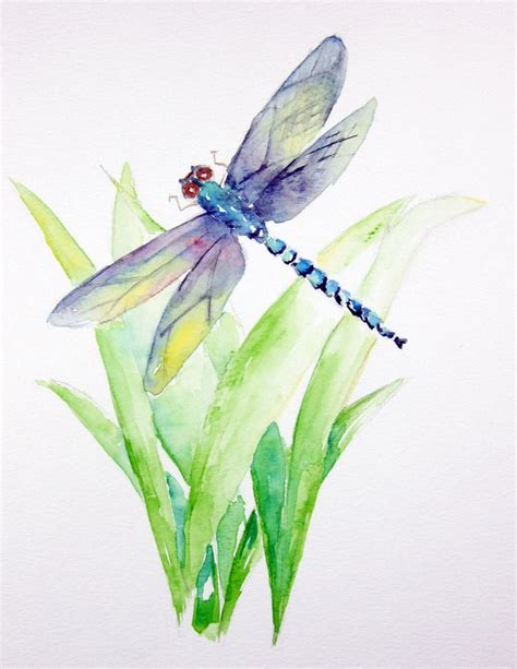 Peinture de libellule by MarilynKJonas | Etsy | Dragonfly painting ...