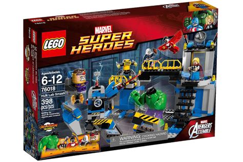 LEGO Marvel Super Heroes Avengers: Hulk Lab Smash Set 76018