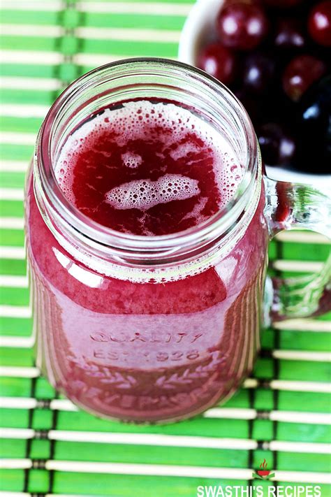 Grape Juice Recipe - Swasthi's Recipes