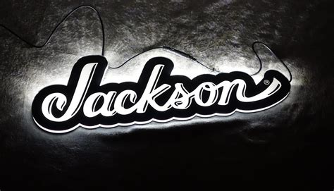 Pin by Circus Ibarra on Guitar brand logos | Led signs, Guitar logo, Jackson guitars