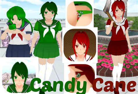 Candy-Cane Skin Pack by AaliyahLuvs on DeviantArt