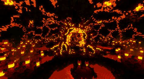 Artificial lava cave : r/Minecraft