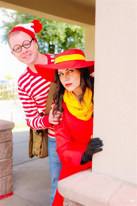 Carmen Sandiego Costume (+ Waldo Couple's Costume Add-on) - Friday We ...