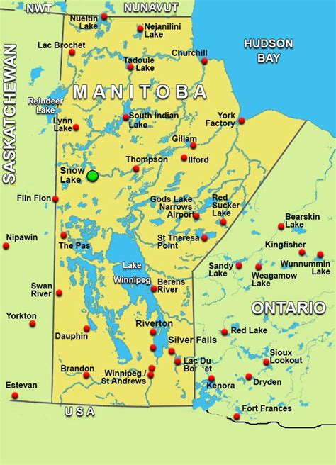 Charter Flights To Snow Lake Manitoba /Charter Flight Network