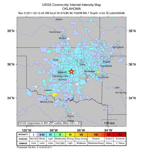 Oklahoma earthquake - not as uncommon as you think - The Trembling Earth - AGU Blogosphere