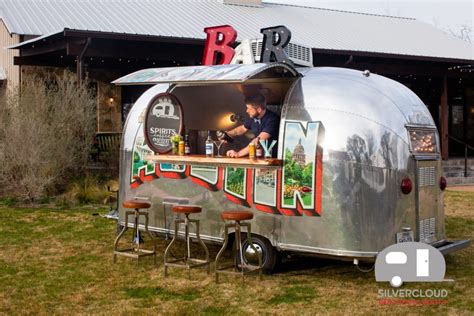 Airstream Bar Rentals For Weddings, Parties & Activations l Silvercloud