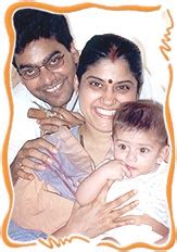 Actor Ashutosh Rana & Wife Actress / Director Renuka Shahane Family Pics - MERE PIX