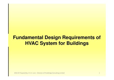 Test Bank For Fundamental Design Requirements of HVAC System for Buildings