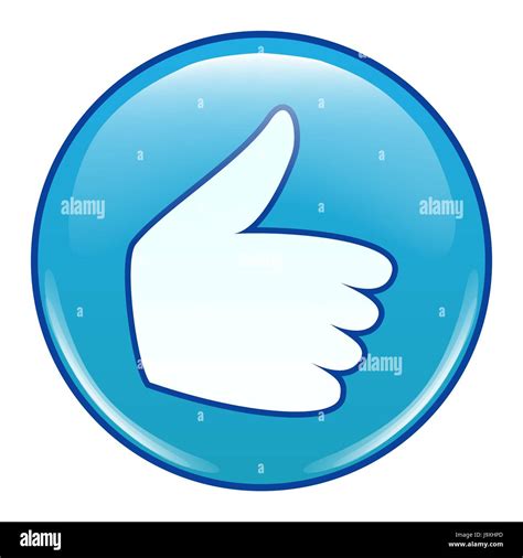 Emoji Emoticon Icon Vector. Thumb Up Like Stock Vector Image & Art - Alamy