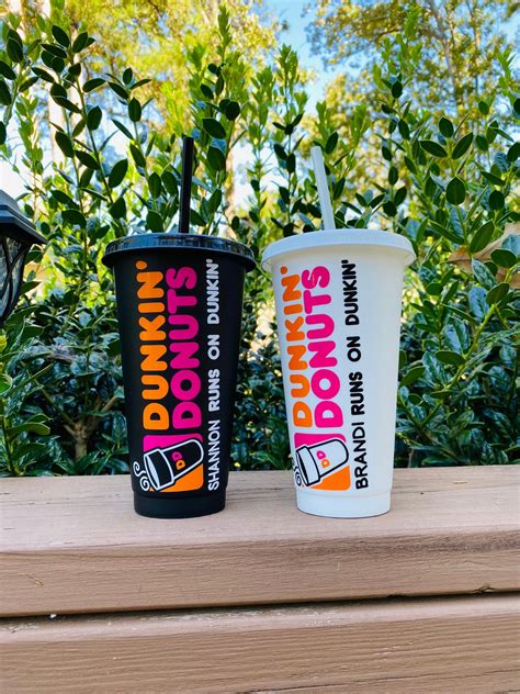 Personalized Dunkin Donuts Cup Dunkin Donuts Tumbler Dunkin - Etsy