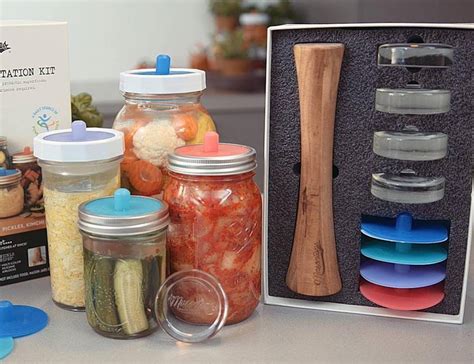 Masontops Complete Mason Jar Fermentation Kit » Gadget Flow