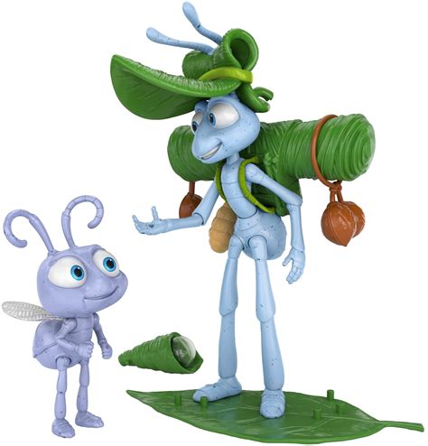 Buy Disney and Pixar Featured Favorites Flik & Dot A Bug's Life Collectable Figures with ...