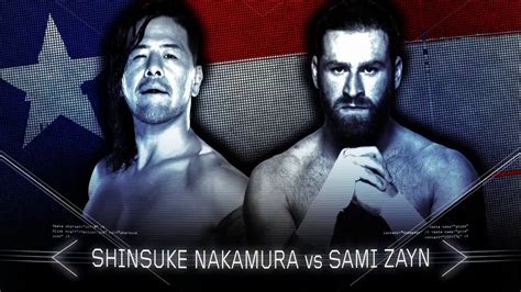 Shinsuke Nakamura vs Sami Zayn Highlights 2016 NXT Takeover Dallas ...